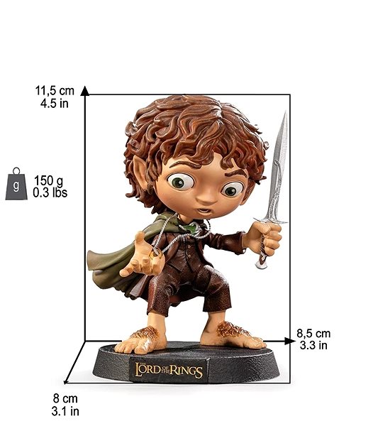 Figure Lord of the Rings - Frodo Technical draft