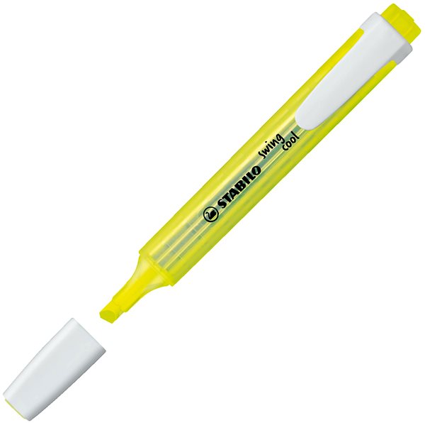 Textmarker STABILO Swing Cool - gelb Mermale/Technologie