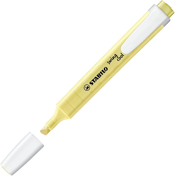 Textmarker STABILO Swing Cool Pastel - Pudriges Gelb Mermale/Technologie