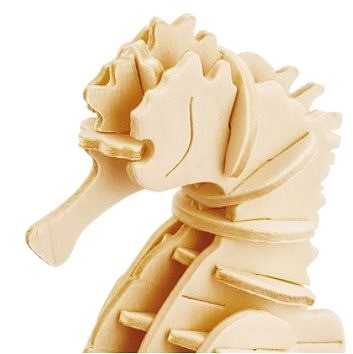 3D Puzzle Wooden 3D Puzzle - Seahorse Features/technology