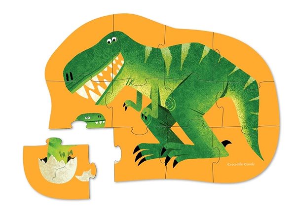 Puzzle Mini puzzle – Malý dinosaurus (12 ks) ...