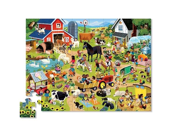 Puzzle Puzzle - Egy nap a farmon (48 db) ...