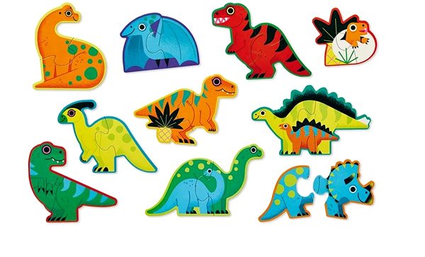 Puzzle Prvé puzzle – Dinosaury (20 ks) ...
