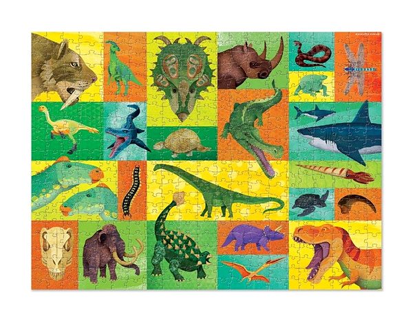 Puzzle Rodinné puzzle – Praveké dinosaury (500 ks) ...