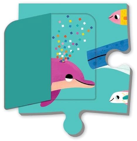 Puzzle Puzzle – Lift-the-flap – Oceán (12 ks) ...