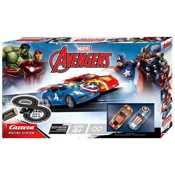 Slot Car Track Carrera GO 62192 Avengers Packaging/box