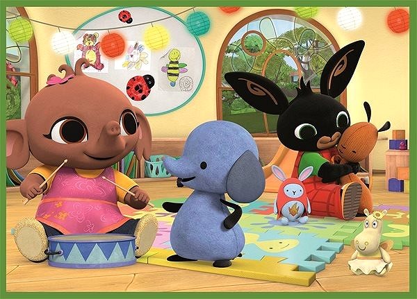 Puzzle Puzzle Bing: Šťastný den 4v1 (12,15,20,24 dílků) ...