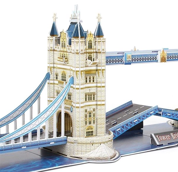 3D Puzzle 3D Puzzle - National Geographic: Tower Bridge, 120 Pieces Features/technology
