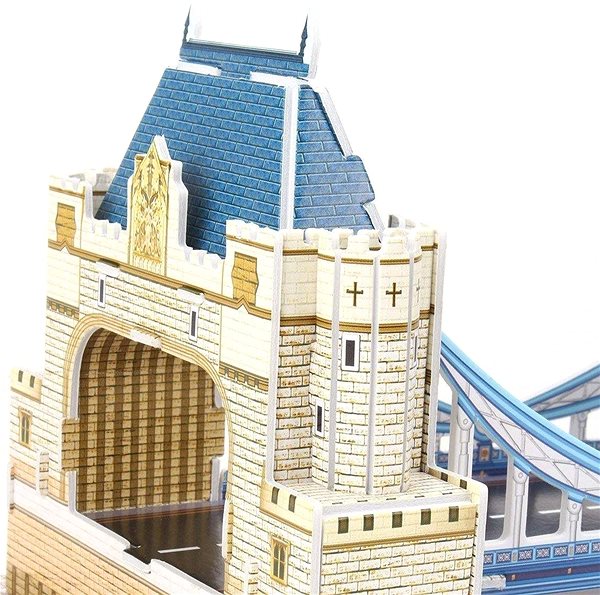 3D Puzzle 3D Puzzle - National Geographic: Tower Bridge, 120 Pieces Features/technology