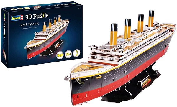 3D puzzle 3D Puzzle Revell 00170 – Titanic Screen
