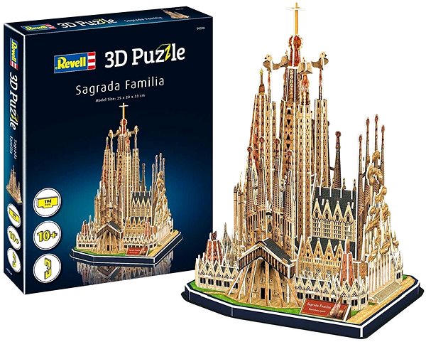 3D puzzle 3D Puzzle Revell 00206 – Sagrada Familia Screen
