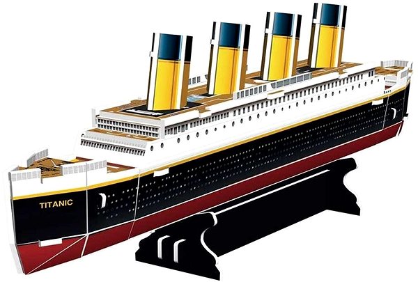 Revell - REVELL PUZZLE 3D Revell Mini Titanic-00112 - Puzzles 3D