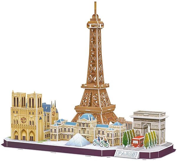 3D puzzle 3D Puzzle Revell 00141 – Paris Skyline Screen