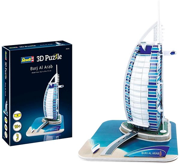 3D Puzzle 3D Puzzle Revell 00202 - Burj Al Arab Screen