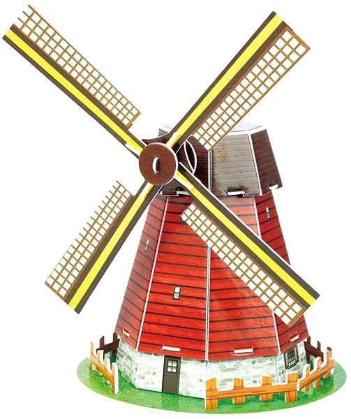 3D Puzzle 3D Puzzle Revell 00110 - Dutch Windmill Screen