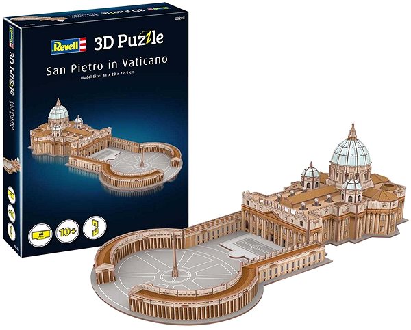 3D Puzzle 3D Puzzle Revell 00208 - St. Peter's Basilica (Vaticano) Screen