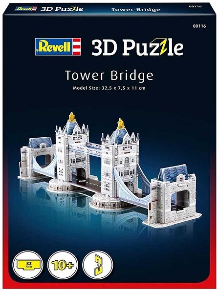 3D Puzzle 3D Puzzle Revell 00116 - Tower Bridge Packaging/box