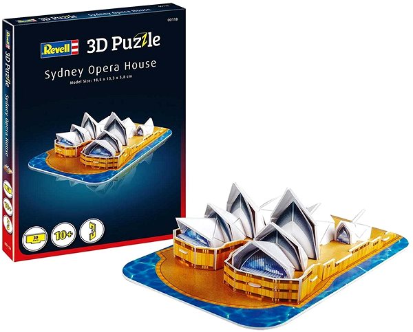 3D puzzle 3D Puzzle Revell 00118 – Sydney Opera House Screen