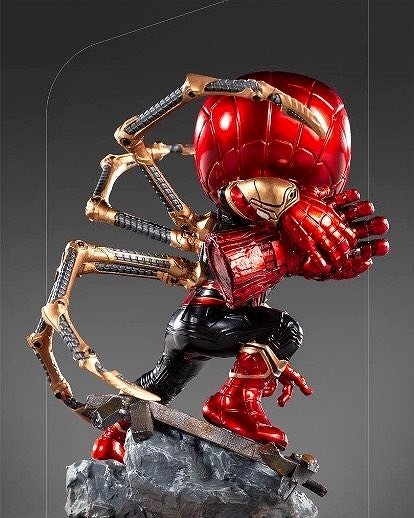 Figure Iron Spider - Avengers: Endgame - Minico Lateral view