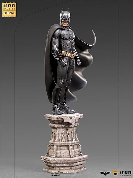 Figure Batman Begins - Batman 1/10 Scale Statue Exclusive 2021 Lateral view
