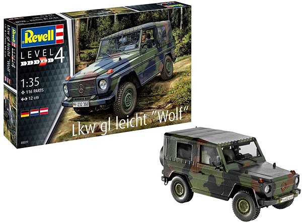 Plastikový model Plastic ModelKit military 03277 - Lkw gl leicht 