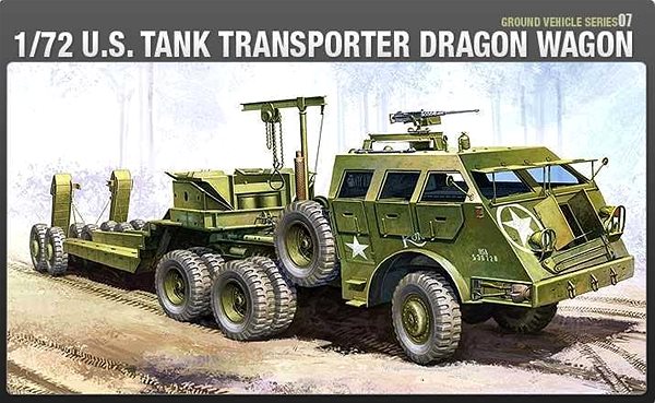 Model Kit military 13409 - M26 DRAGON WAGON plastic model.