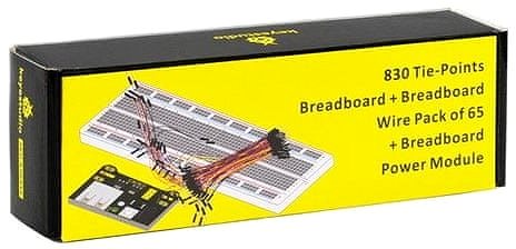 Stavebnice Keyes Arduino Breadboard + sada 65 kabelů male-male ...