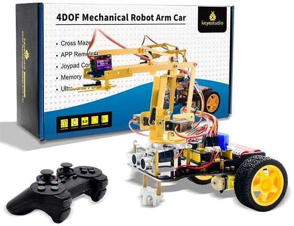 Building Set Keyes Arduino 4DOF Robotic Arm Learning Kit ...