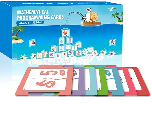 Stavebnica Robobloq Qobo Math Cards ...