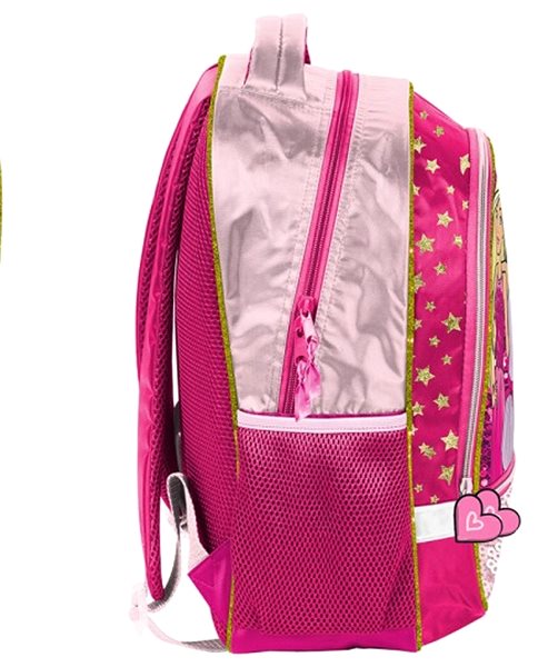 School Backpack School Backpack Reach for your Dream Lateral view