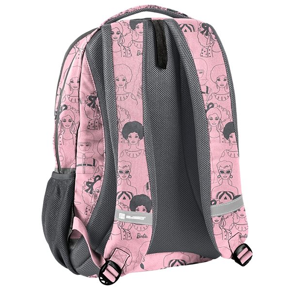 School Backpack School Backpack Barbie Pink-grey Back page