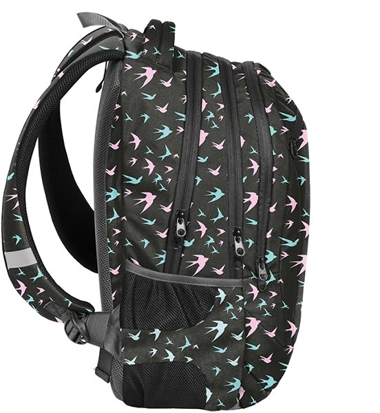 School Backpack School Backpack Birds Lateral view