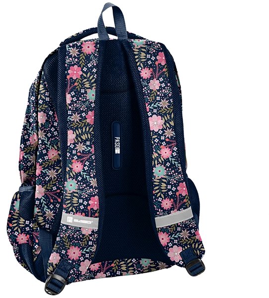 School Backpack School Backpack Flower Back page
