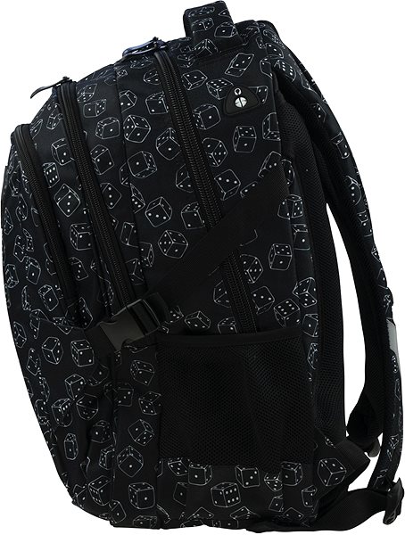 School Backpack School Backpack Dice Lateral view