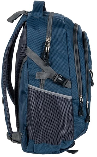 School Backpack School Backpack Classic Blue Lateral view