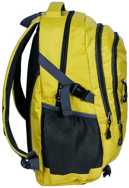 School Backpack School Backpack Classic Yellow Lateral view