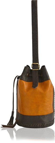 HUDBAG Brown Antea kids' handbag.