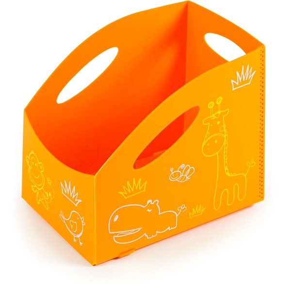 Tároló doboz PRIMOBAL Gyerek tárolódoboz készlet, narancssárga, 3db, S + M + L méretben ...