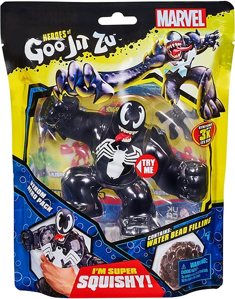 Figure GOO JIT ZU MARVEL HERO Venom 12cm Packaging/box