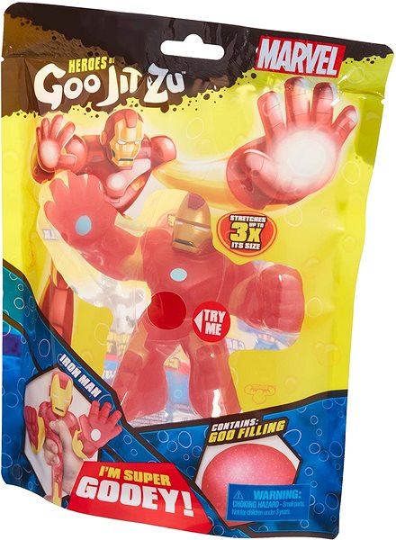 Figure GOO JIT ZU Figure MARVEL HERO Iron Man 12cm Packaging/box