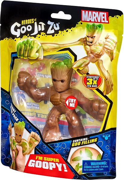 Figur GOO JIT ZU Figur MARVEL HERO Groot 12cm Verpackung/Box