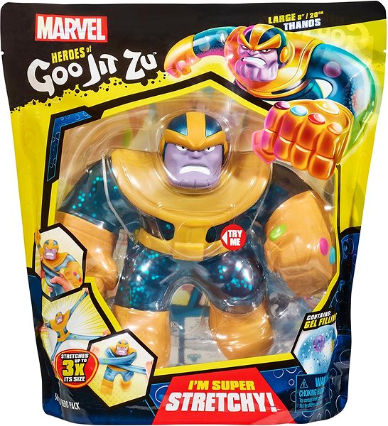 Figúrka GOO JIT ZU figúrka MARVEL SUPAGOO Thanos 20 cm Obal/škatuľka