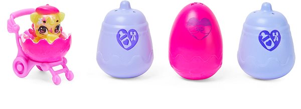 Figuren Hatchimals Colleggtibles Shimmer Babies - Viererpack Mermale/Technologie