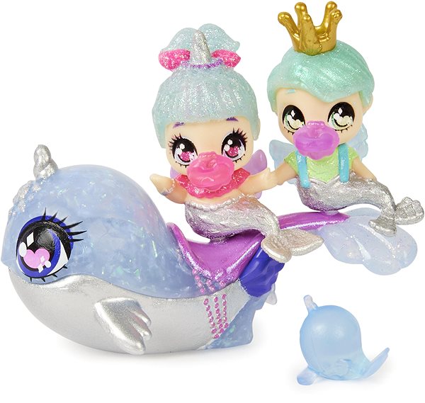 Figures Hatchimals Pixie Riders and Narval Figure Features/technology