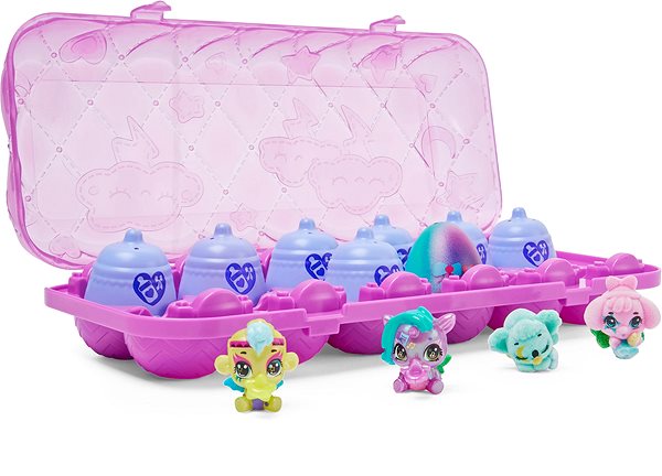 Figures Hatchimals Glitter Babies Pack of 12 Package content