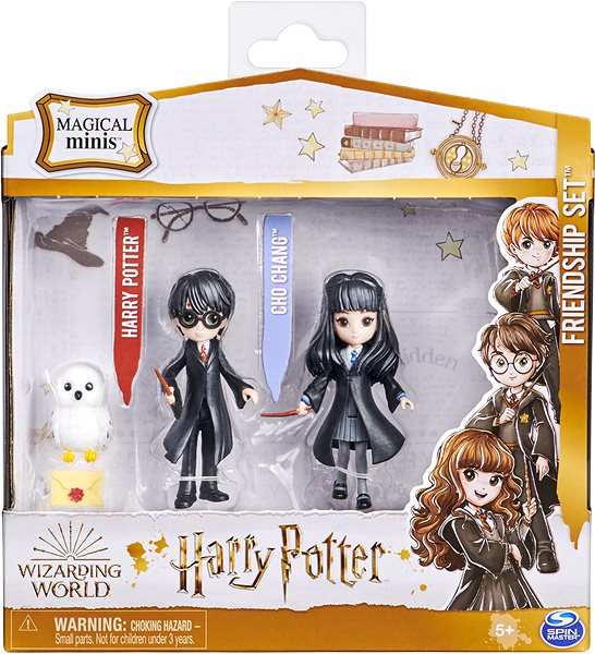 Figures Harry Potter Triple Pack of Friends Harry, Cho and Hedwig Screen