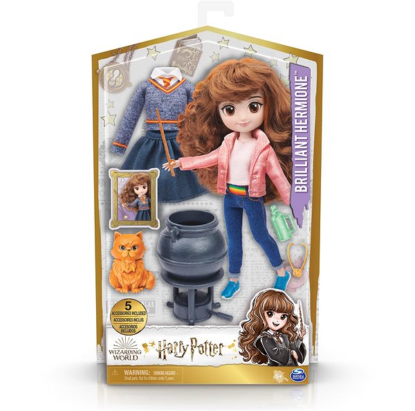 Figure Harry Potter Fashion Doll Hermione with Accessories 20cm Packaging/box