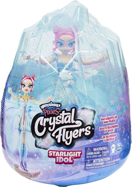Figure Hatchimals Flying Fairy Pixie Star Packaging/box