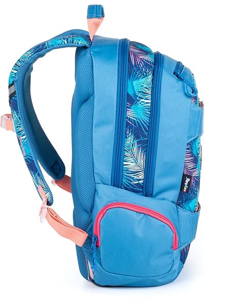 School Backpack Karton P+P - Student Backpack Oxy Sport Flowers Lateral view