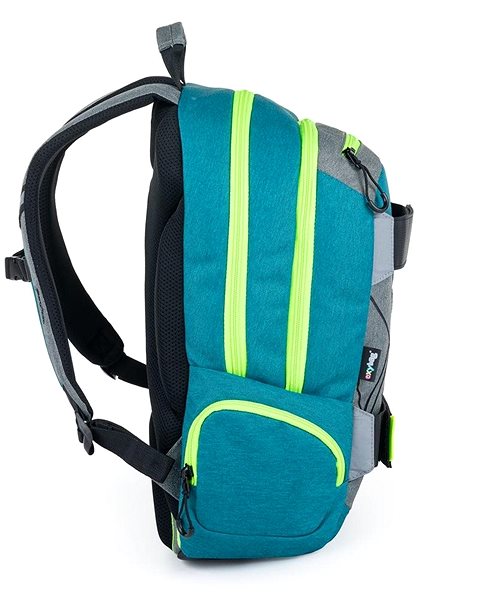 School Backpack Karton P+P - Student Backpack Oxy Sport Fox Azure Lateral view